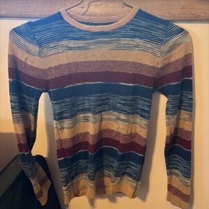 Vintage 1970s crop top knit sweater (small)